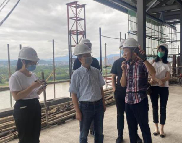 南宫28集团向导赴锦江嘉州宾馆视察施工 刷新项目