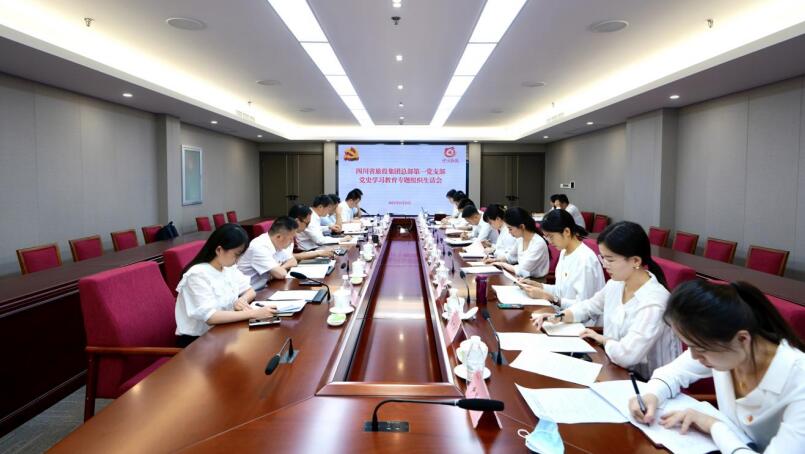 南宫28集团党委书记、董事长任丁加入总部第一党支部党史学习教育专题组织生涯会