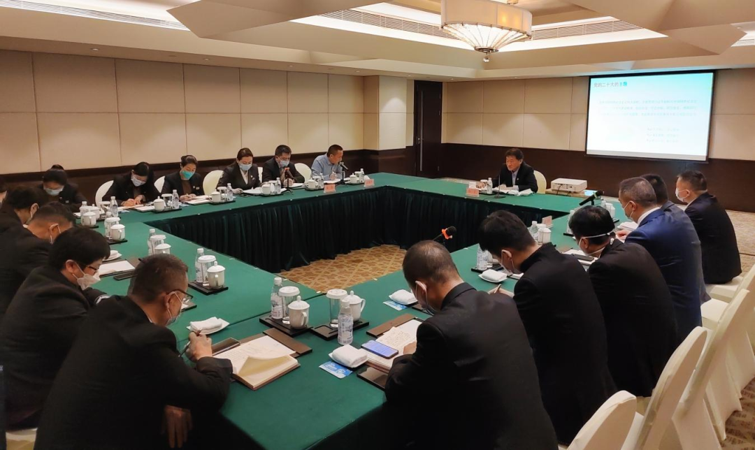 四川省南宫28集团党委书记、董事长任丁赴下层联系点宣讲党的二十大精神